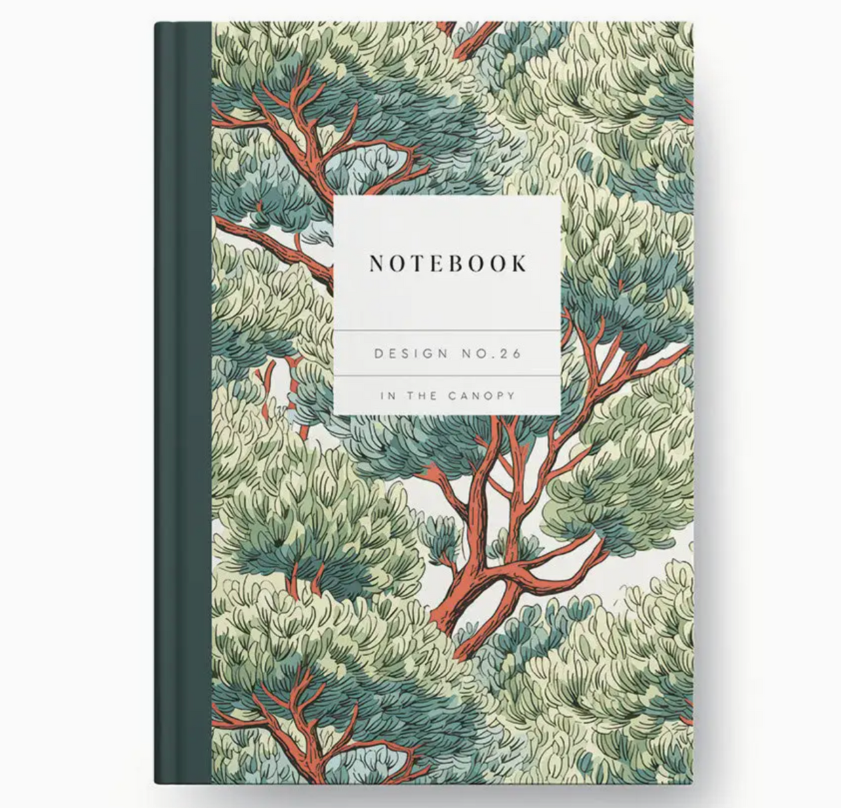 trees notebook - hardcover